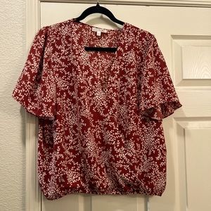 Wrap blouse